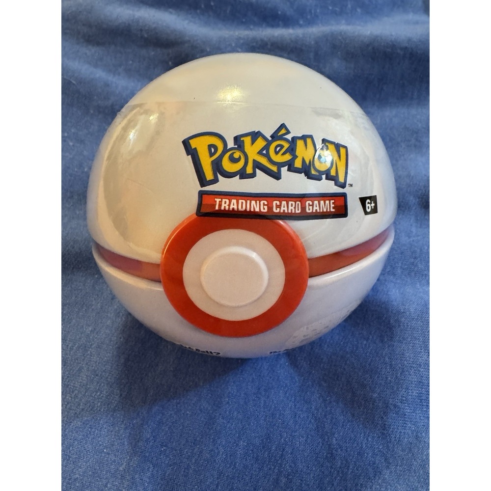 Poke ball‎ Sealed Tin 3 Booster Packs And A Coin Code D24